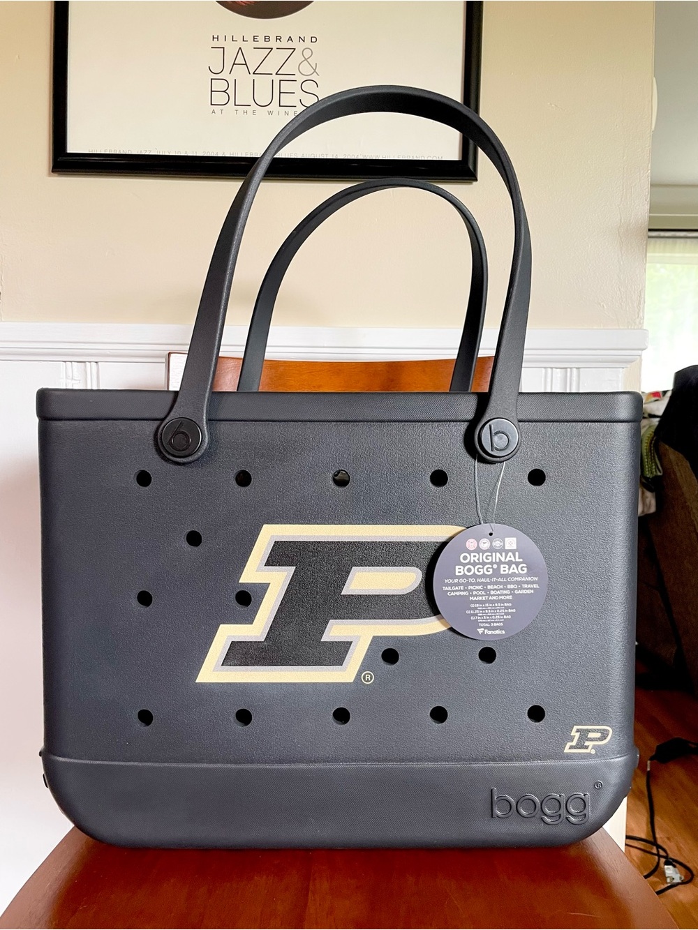 Purdue Original BOGG BAG - Black and Gold - BRAND NEW!!! - Picture 1 of 3